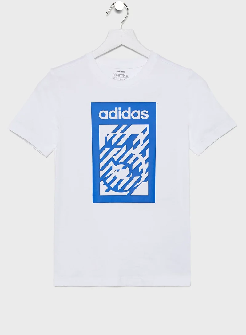 Adidas Youth Box T-Shirt