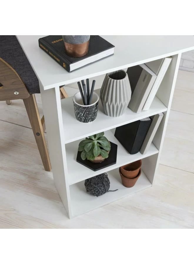 ريترو مكتب مودرن 120 سم - أبيض - Image 4