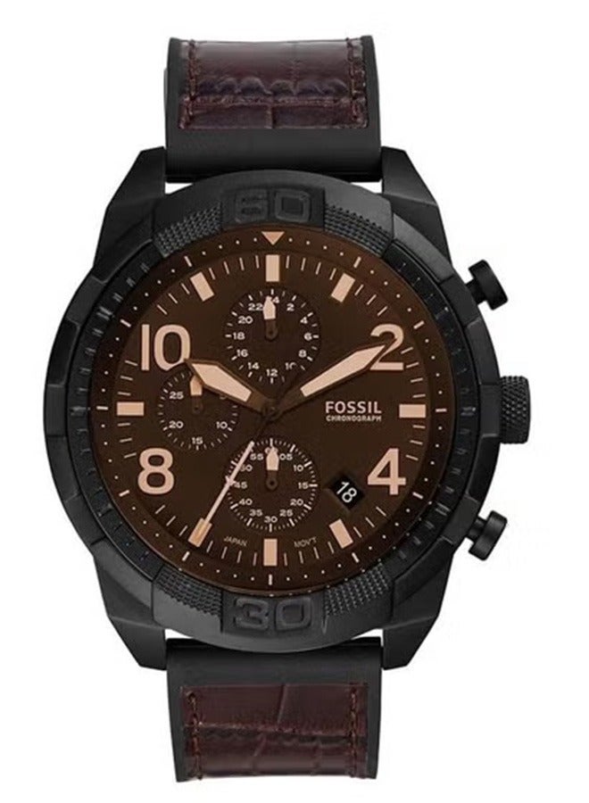 FOSSIL Men's waterproof chronograph Watch -FS5713 - Image 1