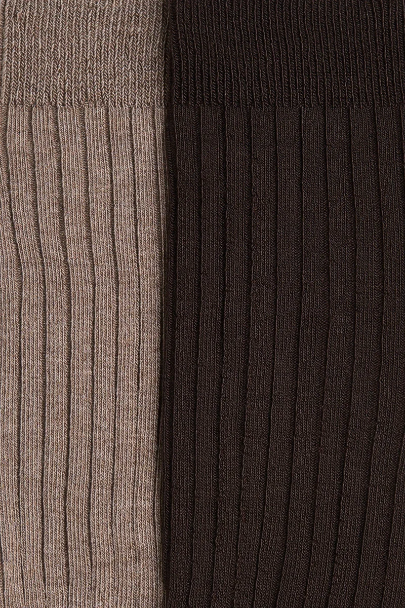 اتش اند ام جوارب من مزيج فيسكوز البامبو - عبوة من زوجين