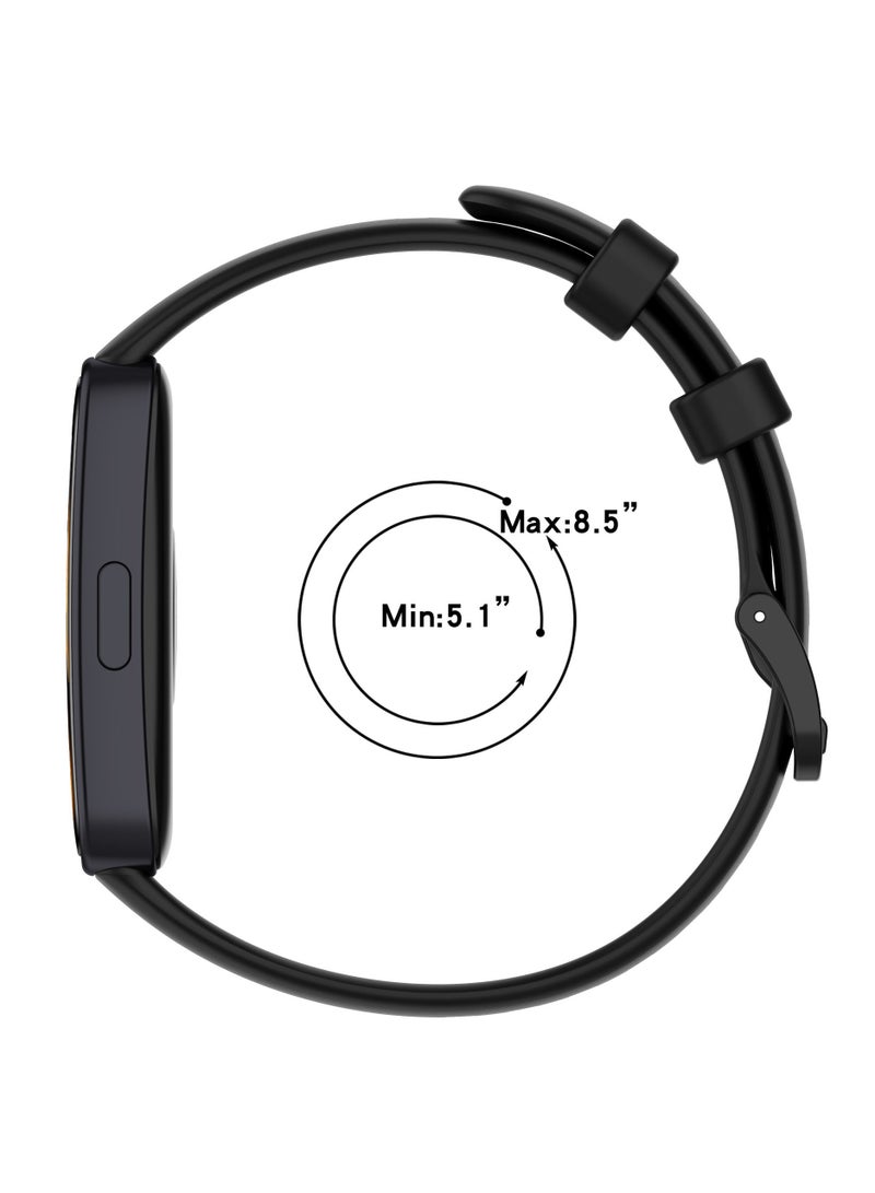 أشرطة متوافقة مع هواوي باند 10، باند 9، باند 8 من مادة TPU الناعمة للرجال والنساء، لون أخضر - Image 5