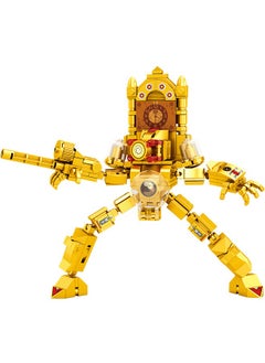 Skibid toilet toy block set, Skibid toilet character building block toy, anime game building block ornaments as a gift for fans