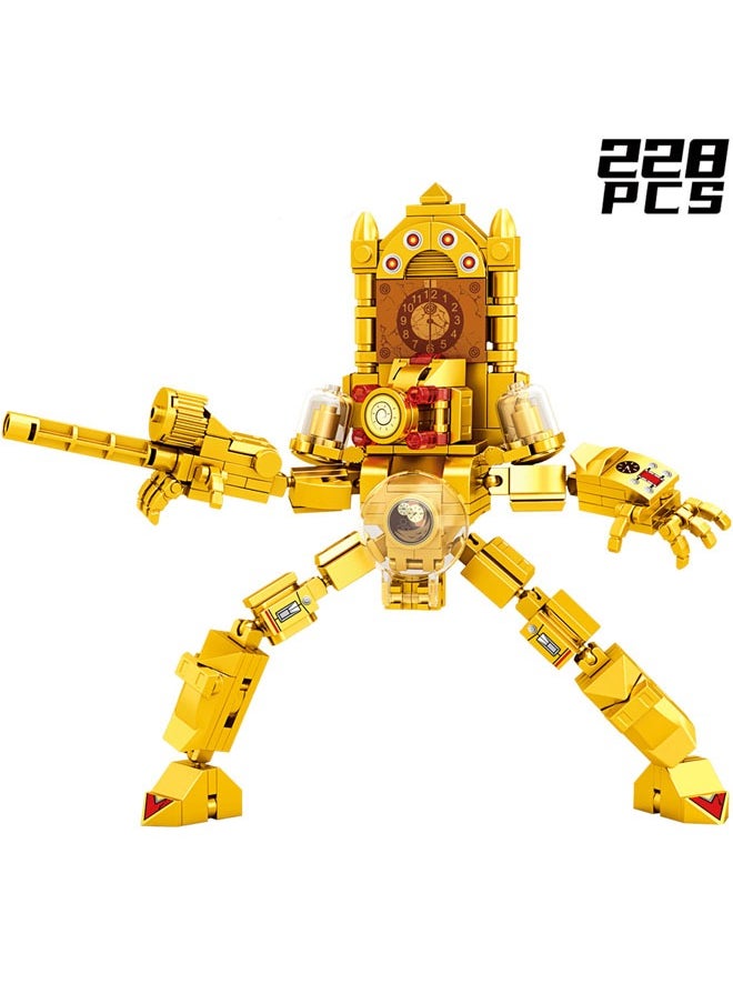 General - Skibid toilet toy block set, Skibid toilet character building block toy, anime game building block ornaments as a gift for fans - Image 1