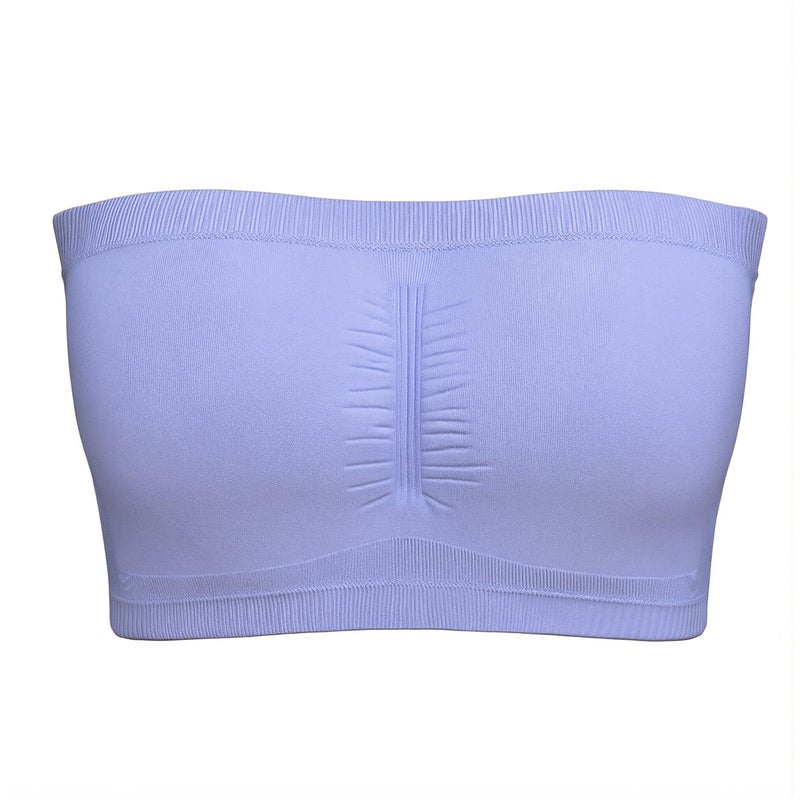 Strapless Bandeau Bra For Off Shoulder Dresses Party Prom Evening Tops White Size S Women - Image 3