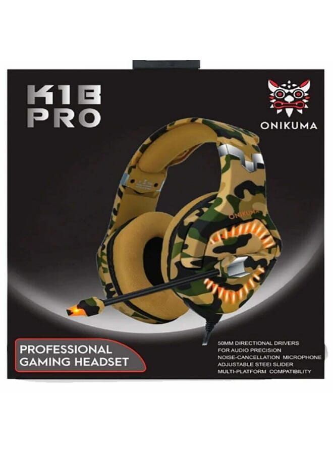 أونيكوما سماعة الألعاب الاحترافية ONIKUMA K1B Pro - Image 1