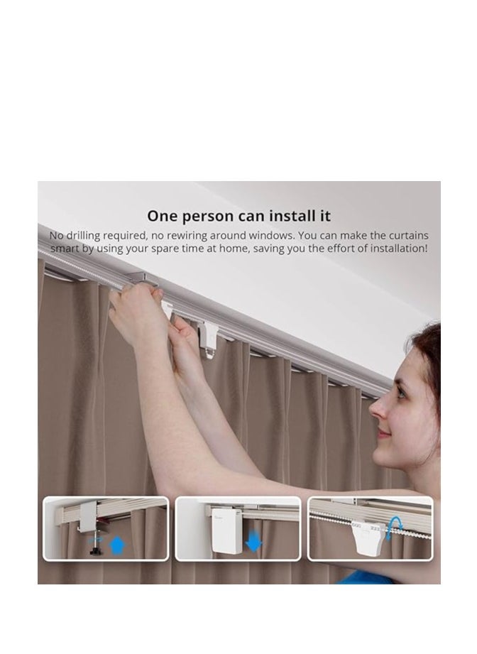 SONOFF - "SONOFF Zigbee Smart Curtain Motor with App and Voice Control, Compatible with Alexa and Google Home" - Image 1