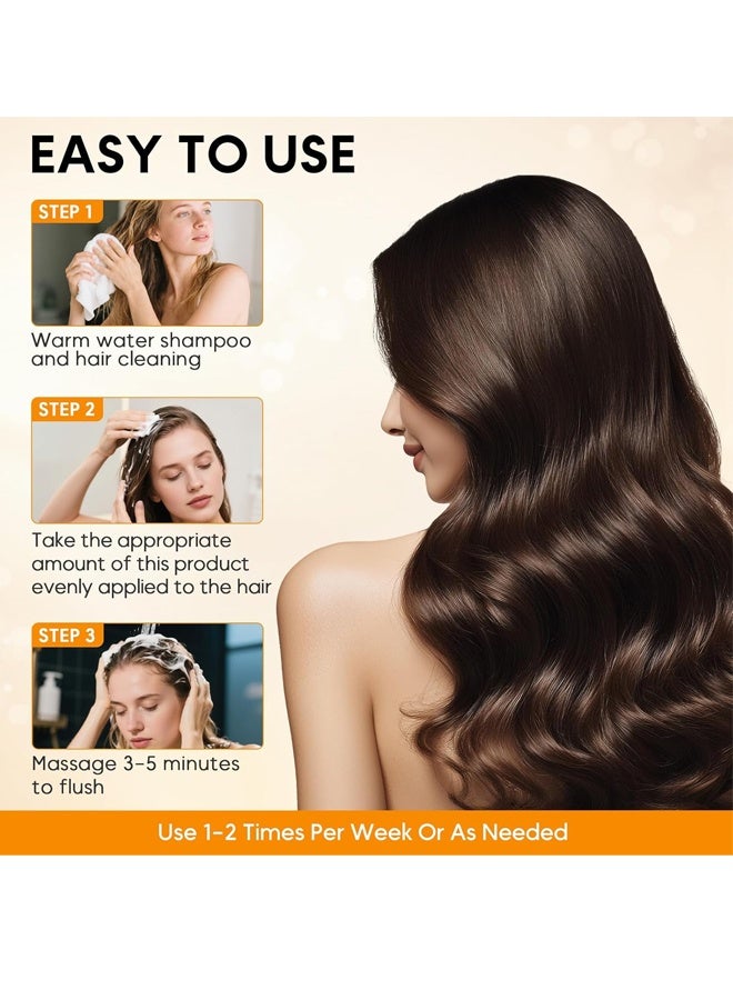 Elizavecca Hair Mask for Damaged Hair-Collagen Coating Hair Protein Treatment Deep Conditioning Hair Mask for Dry Damaged Hair, Fortifies, and Helps Prevent Split Ends and Hair Breakage - Image 5