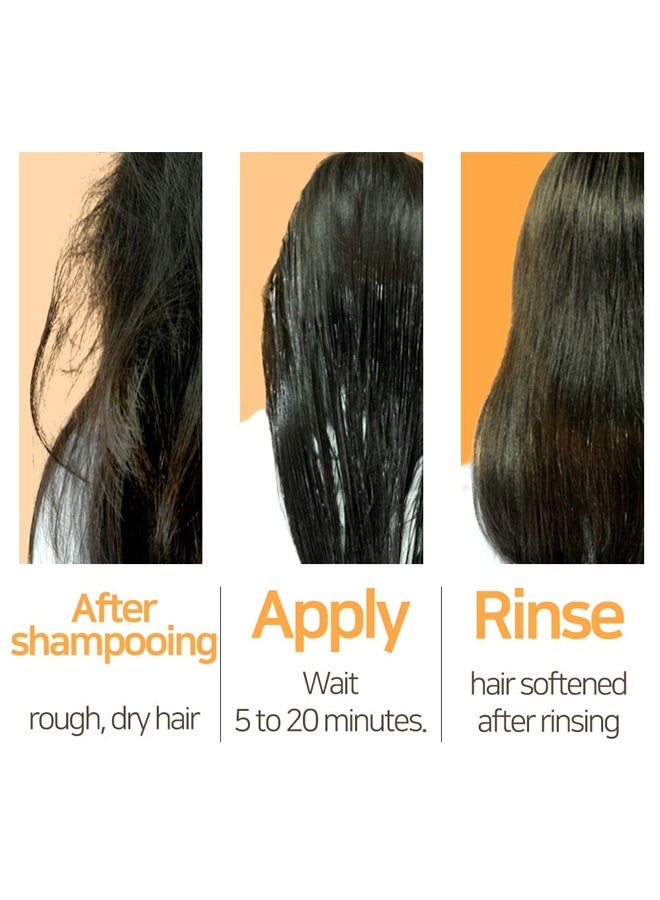 Elizavecca Hair Mask for Damaged Hair-Collagen Coating Hair Protein Treatment Deep Conditioning Hair Mask for Dry Damaged Hair, Fortifies, and Helps Prevent Split Ends and Hair Breakage - Image 3