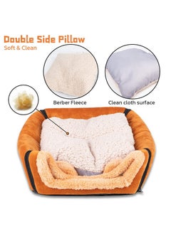 Pet Soft Guinea Pig Bed Rabbit Bed Cozy Guinea Pig Hideout House Bunny Hideout for Rabbits Hamster Bunny Rats Chinchilla Cave Bed Small Animal Bed (Brown) - pzsku/Z5C1E592289517E90AC05Z/45/_/1737031571/9cfaf7ae-2664-4bd1-b534-5676c2dc00d6