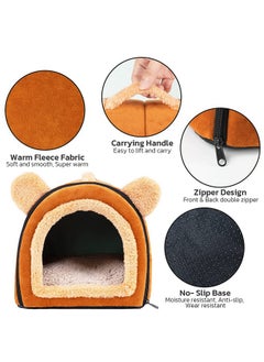 Pet Soft Guinea Pig Bed Rabbit Bed Cozy Guinea Pig Hideout House Bunny Hideout for Rabbits Hamster Bunny Rats Chinchilla Cave Bed Small Animal Bed (Brown) - pzsku/Z5C1E592289517E90AC05Z/45/_/1737031590/2e419c74-65a3-4ed0-9c44-50fe29337755