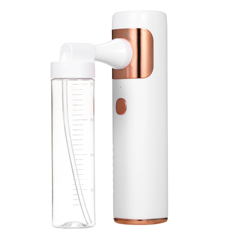 Oxygen Injector: White, Small Lightweight Portable Design - Deeply Cleanses Skin Boosts Oxygen Content, Beauty Oxygenator for Facial Skin Care - Image 2