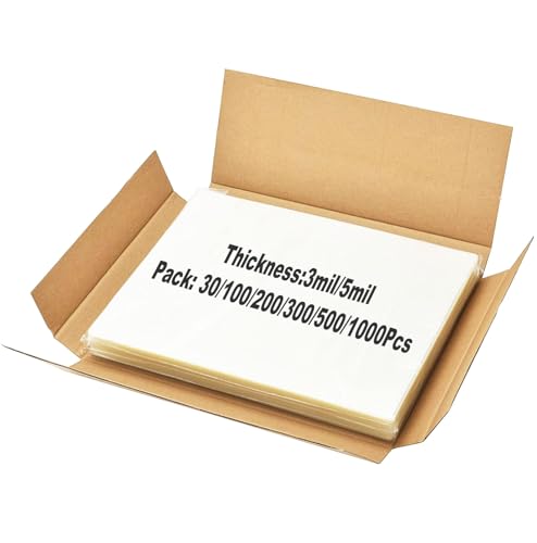 MBLABEL Clear Thermal Laminating Plastic Paper Laminator Sheets, 200 Pack 3 Mil Laminating Sheets, 9 x 11.5 Inch Thermal Laminating Pouches for Thermal Laminator - Image 5