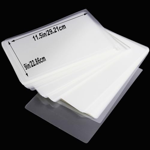 MBLABEL Clear Thermal Laminating Plastic Paper Laminator Sheets, 200 Pack 3 Mil Laminating Sheets, 9 x 11.5 Inch Thermal Laminating Pouches for Thermal Laminator - Image 2