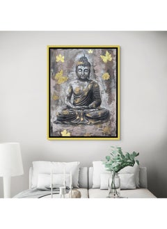 Art Decor Framed Canvas Grey and Gold Buddha Portrait Spiritual Meditative Print Wall Décor for Home Living Room Bedroom Office Gifting - pzsku/Z5C1E72D75F8BB0A7C776Z/45/_/1732525575/d4b42b08-8fed-4f78-bd02-bbe537cf432a