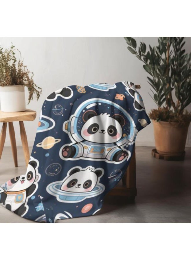 عام بطانية رقيقة من الفانيلا الكرتونية للأطفال والرضع (دافئة ومريحة، ومناسبة للنوم والألعاب) 70 سم * 100 سم - Image 1