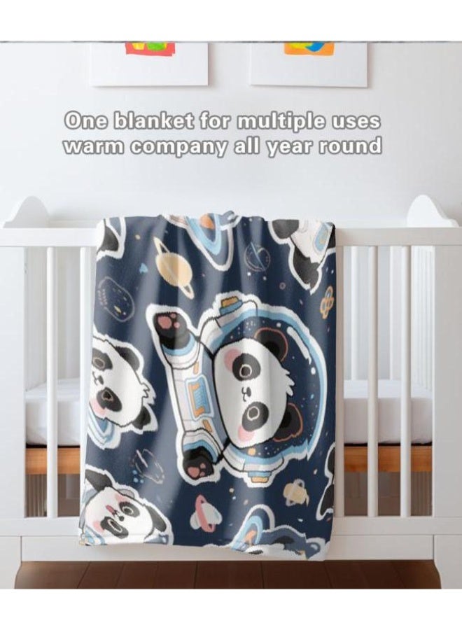 عام بطانية رقيقة من الفانيلا الكرتونية للأطفال والرضع (دافئة ومريحة، ومناسبة للنوم والألعاب) 70 سم * 100 سم - Image 3