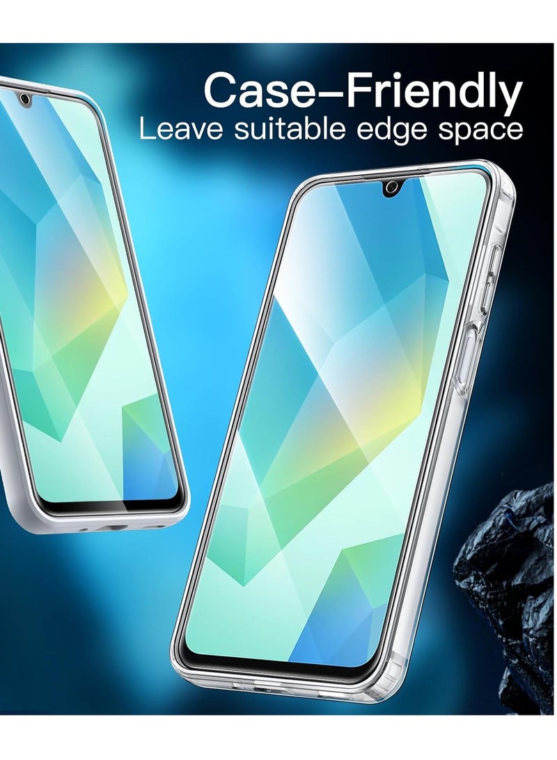 BORTONY 3 Pack Screen Protector for Samsung Galaxy A16 5G/4G Crystal Clear Glass Film Anti-Scratch East to Install 9H Tempered Glass for Galaxy A16 6.7 inch - Image 3