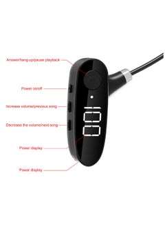 KASTWAVE Bone Conduction Headphones Bluetooth Sports Open Ear Wireless Neckphone Headset Sweatproof With Mic For Cycling Running Driving Gym  - Image 2