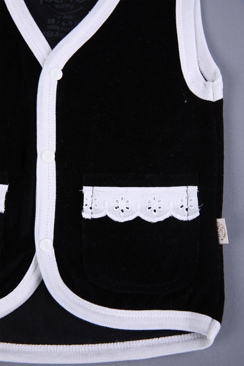 بيبي هولا Velvet Pocketed Baby Kids Vest 1701
