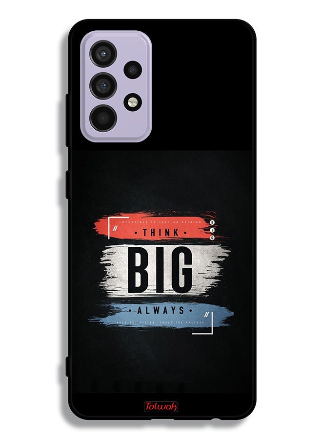 Tolwak Samsung Galaxy A52 5G Protective Case Cover Think Big Always - Image 1