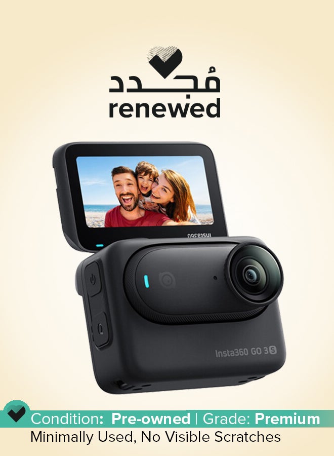 انستا 360 كاميرا أكشن إنستا 360 GO 3S المجددة - الإصدار القياسي - Image 1