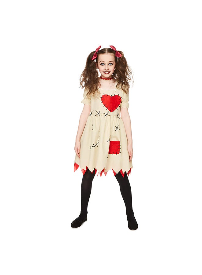 Mad Costumes Voodoo Doll Kids Costume 9-10 Years - Image 3