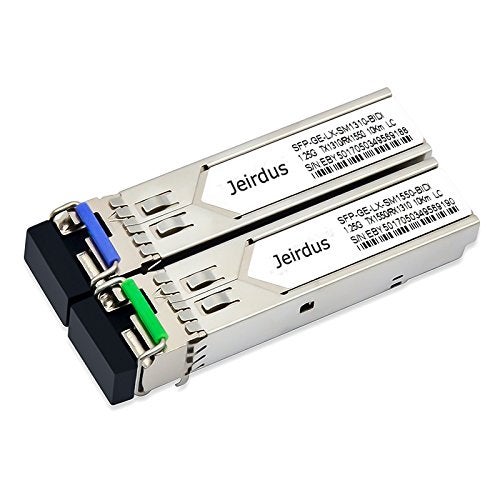 Jeirdus for TP-Link TL-SM321A and TL-SM321B 1.25G SFP Module BIDI WDM Transceiver 10-20KM Simplex LC 1310/1550nm (1Pair) - Image 5