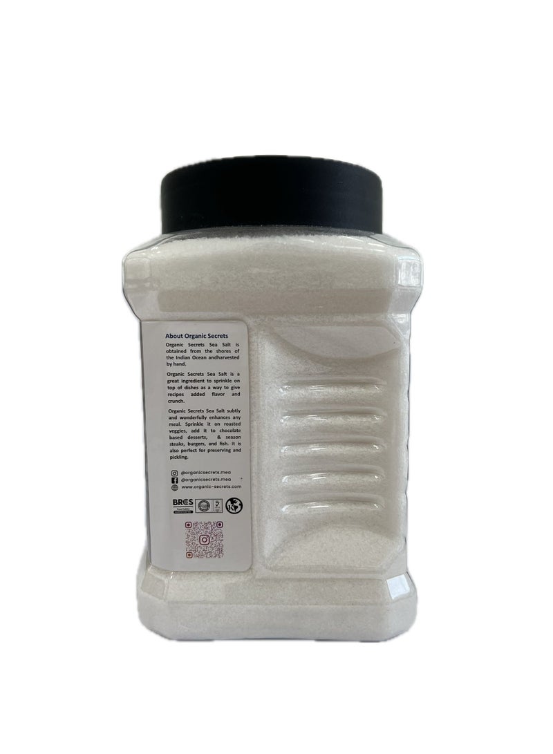 Organic Secrets Sea Salt Fine by Organic Secrets - 2.25KG Jar - Image 2