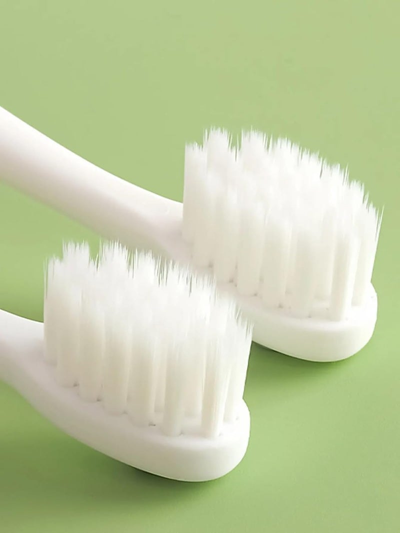 PRICHI Oral Cavity Cleaner Children Manual Super Soft Toothbrush, Baby Toothbrush I Supersoft Bristles & Section Cup Base Tooth Brush For Kids/Babies/Toddlers Pack-4 - Image 3