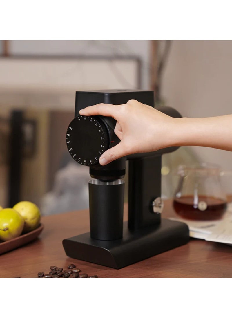 TIMEMORE - Sculptor 078S Electric Coffee Grinder, 78mm Flat Burr, Suitable for Espresso and Pour Over - Black - Image 1