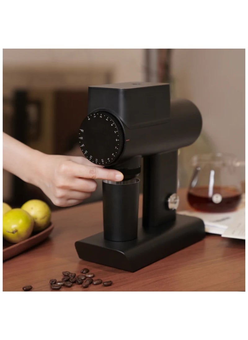 TIMEMORE - Sculptor 078S Electric Coffee Grinder, 78mm Flat Burr, Suitable for Espresso and Pour Over - Black - Image 1