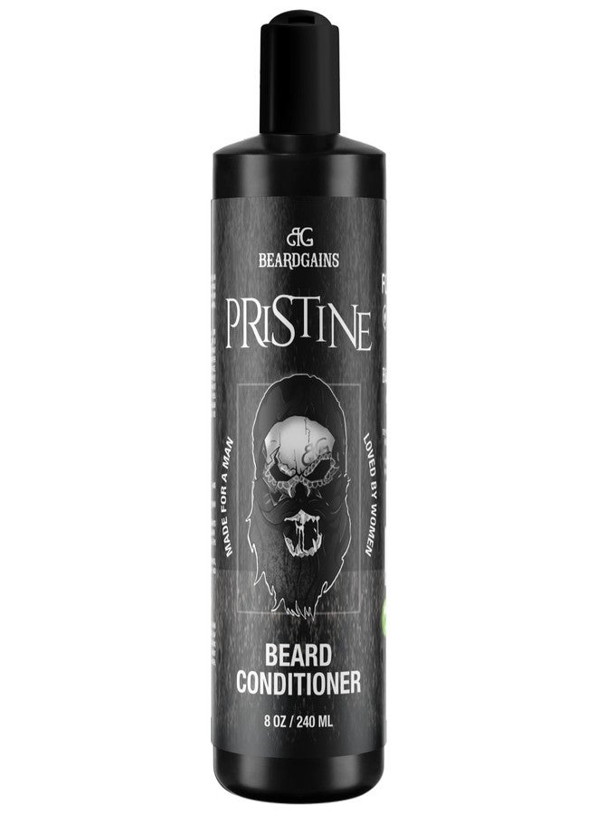 Beard Gains Pristine Scented Vegan Beard Conditioner for Fuller, Healthier and Thicker Facial Hairs | 100% Organic and Natural Softener Control and Style | MADE IN USA - Image 1