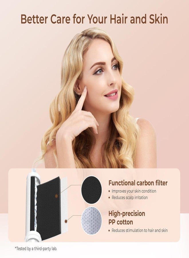 Waterdrop فلتر استبدال رأس الدش المحمول Waterdrop لـ SF02-SL و SF02-SR، مُلين للمياه العسرة، 3 عبوات - Image 3