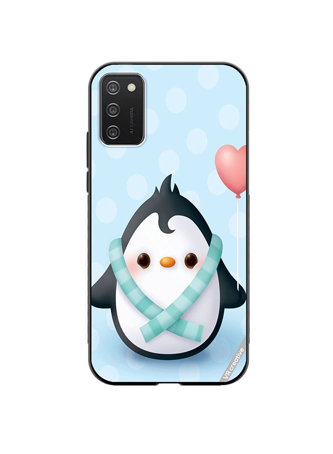 VR CREATIVE Protective Case Cover For Samsung Galaxy A02s Baby Penguin Design Multicolour - Image 1