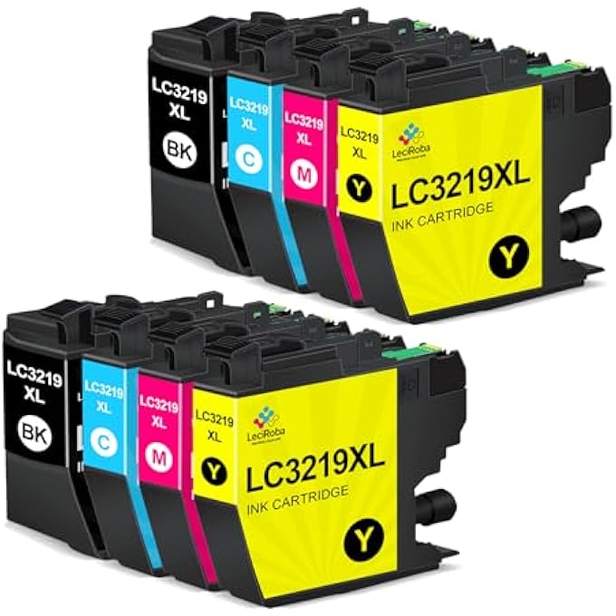 LC3219XL FOR BROTHER LC3219XL INK CARTRIDGES MULTIPACK AND BROTHER LC3217 INK CARTRIDGES FOR BROTHER MFC-J5330DW MFC-J6530DW MFC-J6930DW MFC-J5335DW MFC-J5730DW MFC-J6935DW PRINTERS (8-PACK) - Image 2