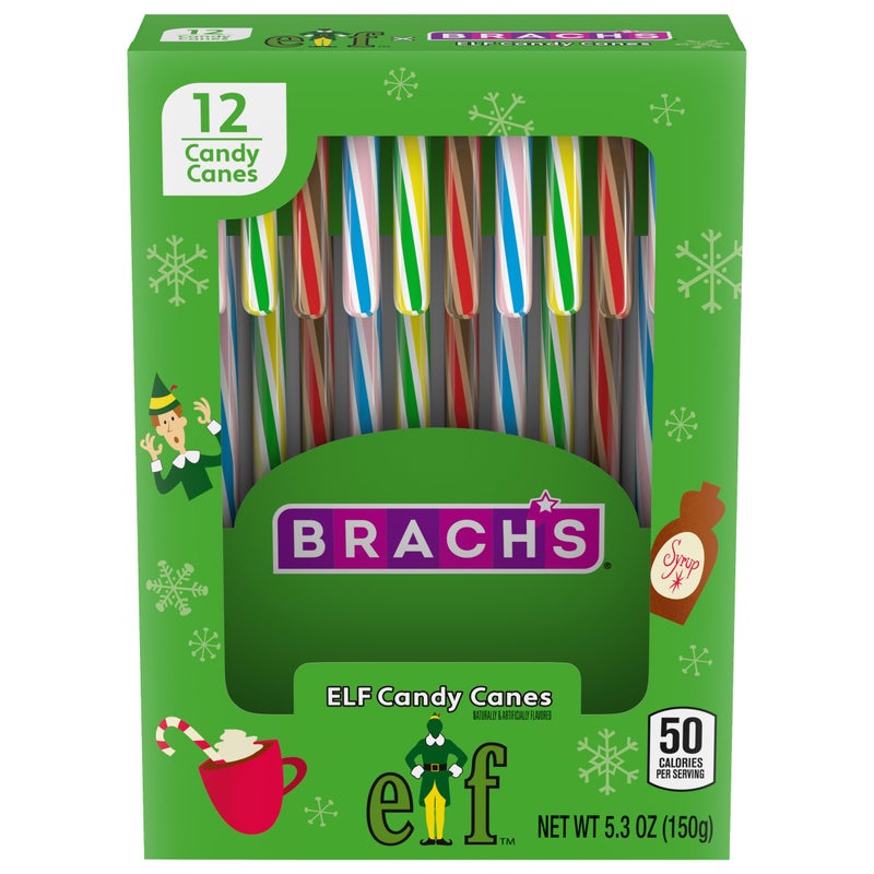 Brach's Elf Holiday Candy Canes, 5.3 oz - Image 1