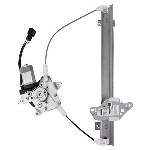 TRQ Front Left Power Window Regulator & Motor Assembly Drivers Side Compatible with 2011-2017 Nissan Juke - Image 1