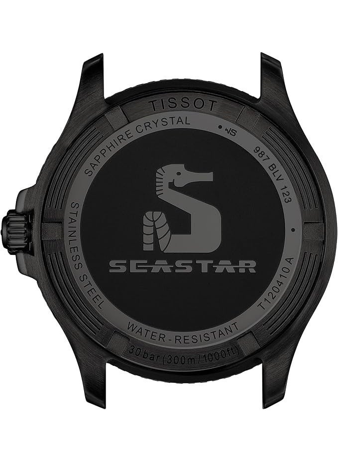 Tissot Men's Seastar 1000 Quartz Analogue Watch, 40 mm, Stainless Steel Bracelet T120.410.33.421.00 - Image 5