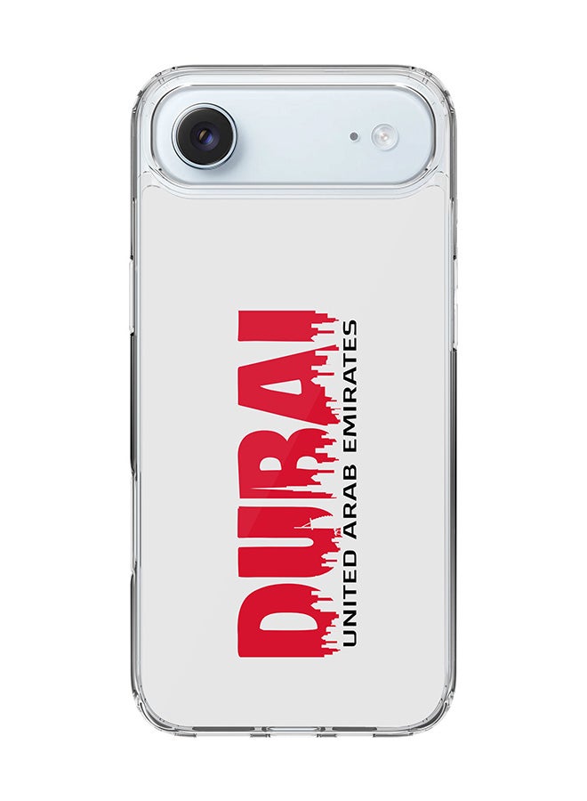 Stylizedd Classic Clear MagSafe Case for iPhone 17 Air , Hybrid Soft Case Flexible Edges Anti Drop TPU PC Gel Thin Transparent Cover [ Designed for iPhone 17 Air ] - Dubai Horizon