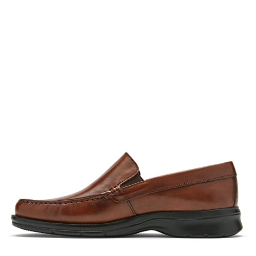 Rockport حذاء لوفر بالمر للرجال من روك بورت، لون كوجناك أنتيك، مقاس 7 - Image 4