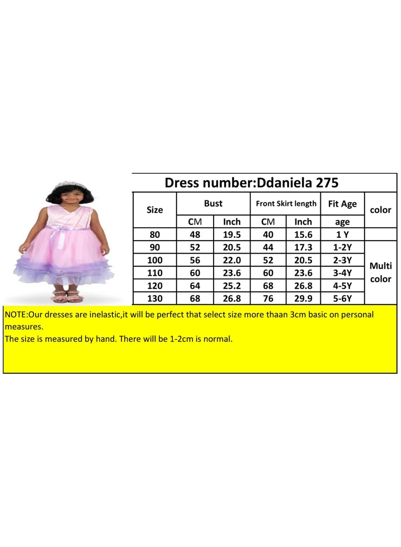 D'Daniela Ruffled Tulle Dress