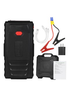 12V 1500A 6000mAh Multi-Function Portable Car Battery Jump Starter Power Bank Charger and Jumper Cables for Up to 8.0L Gas & 6.0L Diesel Engine