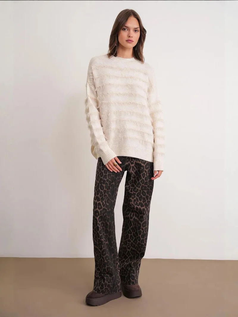 MixRay Mixray Relaxed Fit Knit Sweater