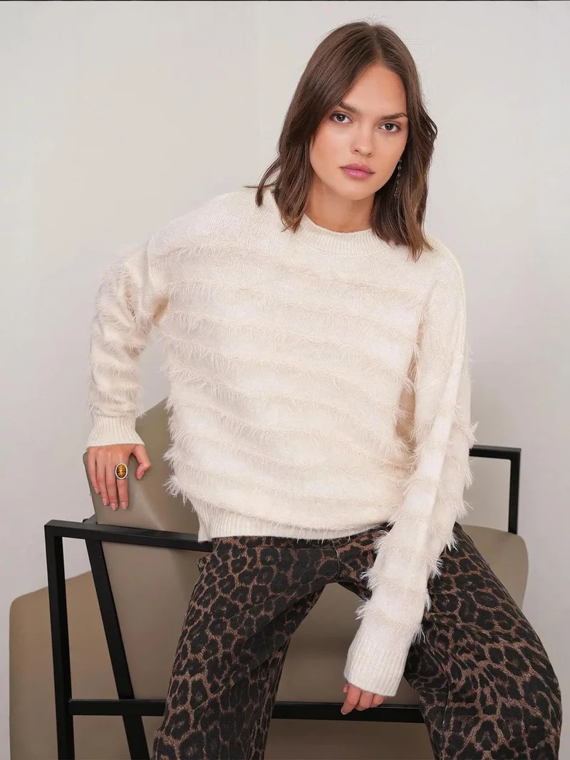 MixRay Mixray Relaxed Fit Knit Sweater