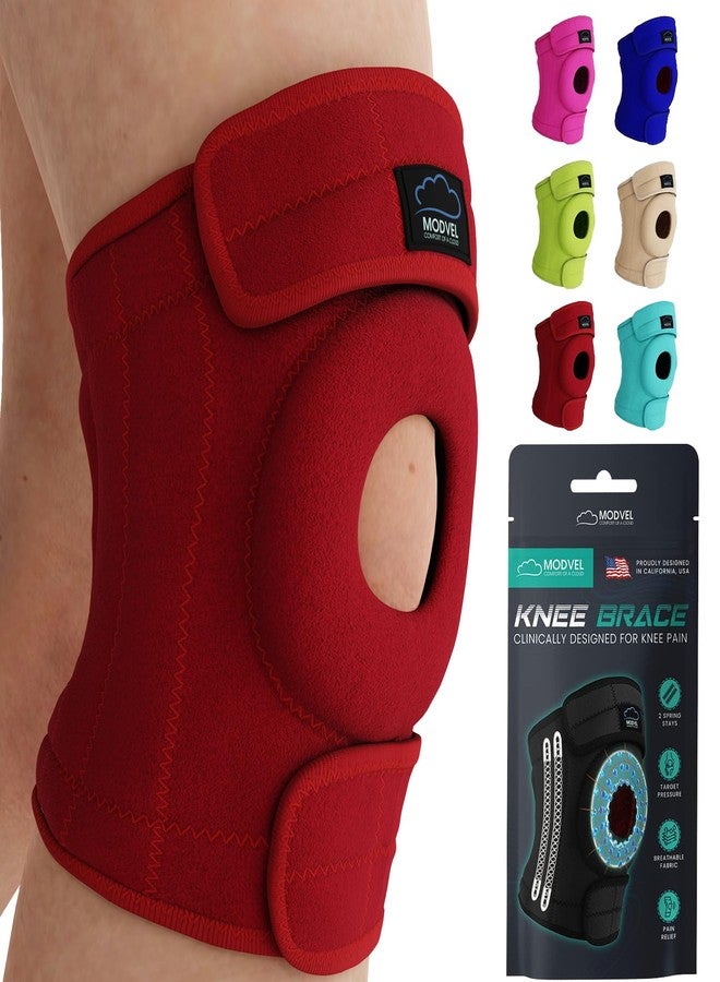 Modvel ELITE Knee Brace for Men & Women - Patella Gel Pads & Side Stabilizers for ACL, Meniscus Tear, Arthritis & Injury Recovery - Maximum Support for Running, Sports & Joint Pain Relief - Image 1