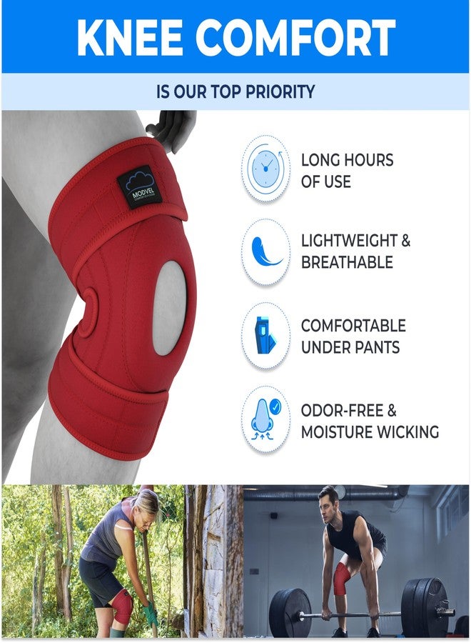 Modvel ELITE Knee Brace for Men & Women - Patella Gel Pads & Side Stabilizers for ACL, Meniscus Tear, Arthritis & Injury Recovery - Maximum Support for Running, Sports & Joint Pain Relief - Image 4