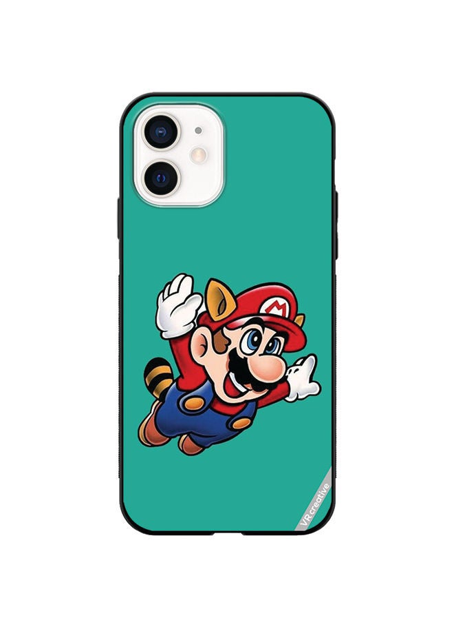 VR CREATIVE Protective Case Cover For Apple iPhone 12 mini Mario Design Multicolour - Image 1