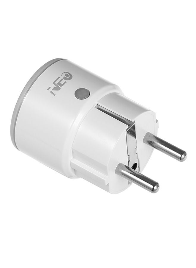 NIBEMINENT Smart Power Plug Home Socket White 0.076kg - Image 2