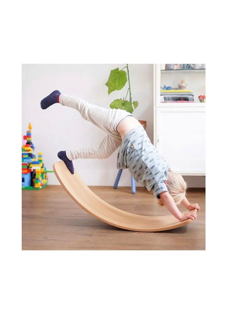 Pikkaboo Woody Buddy Balance Boards Natural  - Image 4