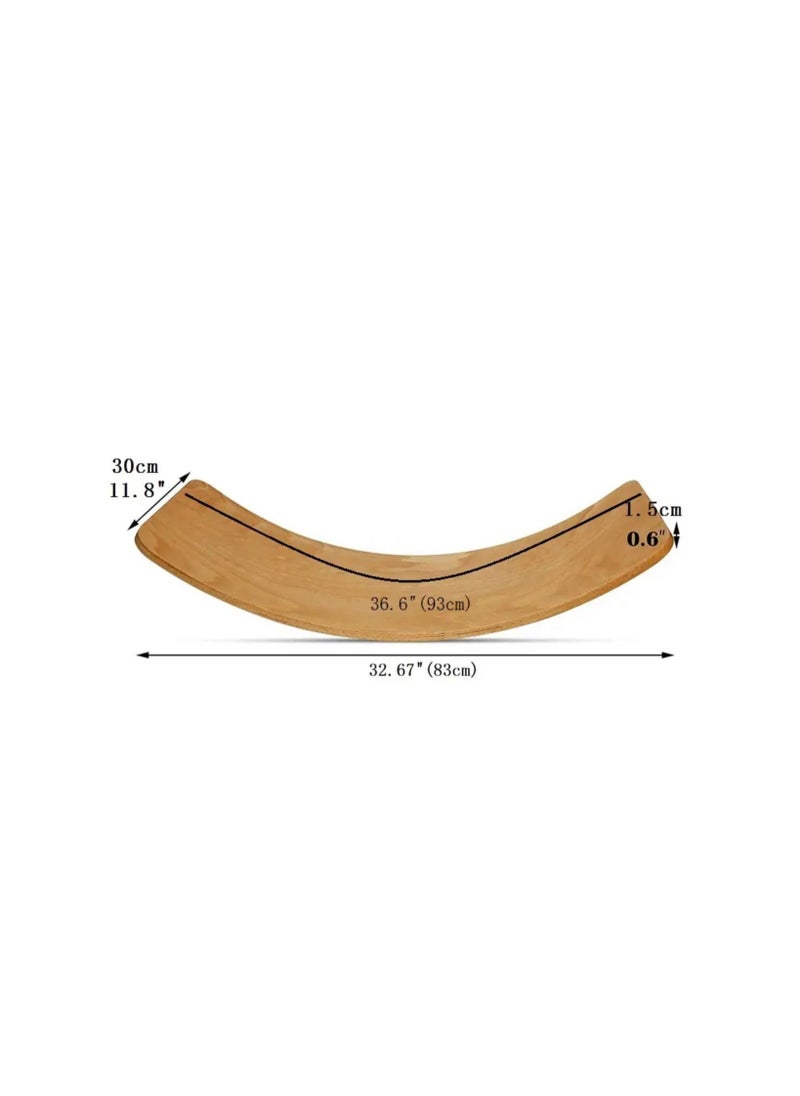 Pikkaboo Woody Buddy Balance Boards Natural  - Image 2